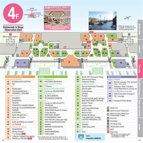 narita airport gateway map.